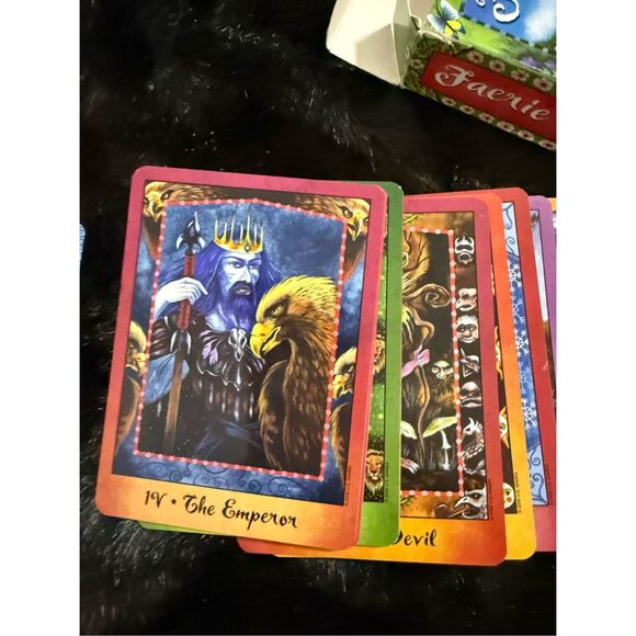 Faerie Tarot Cards Deck Natalie Hertz Esoteric Telling Us Games Systems - Picture 4 of 11